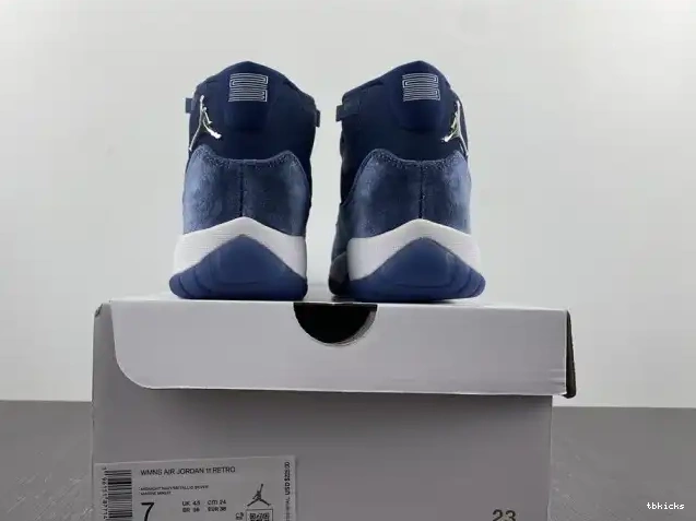 Reps TBK Velvet AR0715-441 WMNS 11 Navy Jordan Air Midnight 0323